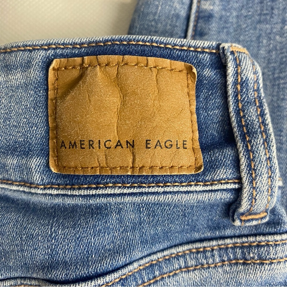 American Eagle Jeans Sz 6 Next Level Stretch High-Waisted Jegging Skinny - Picture 10 of 16